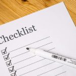 Maintenance Checklist